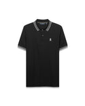 Psycho Bunny Mens Polo Nicolas | Black