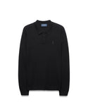 Psycho Bunny Men's Leroy Long Sleeve Polo | Black