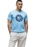 Psycho Bunny Men's Toby Graphic Tee | Light Blue