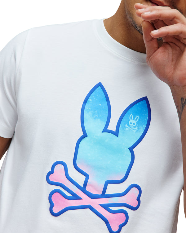 Psych Bunny Men's Caspian Graphic Tee | White
