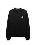 Psycho Bunny Mens Relaxed Fit Crew Neck Jaden | Black