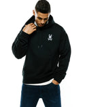 Psycho Bunny Mens Hoody Haiden | Black