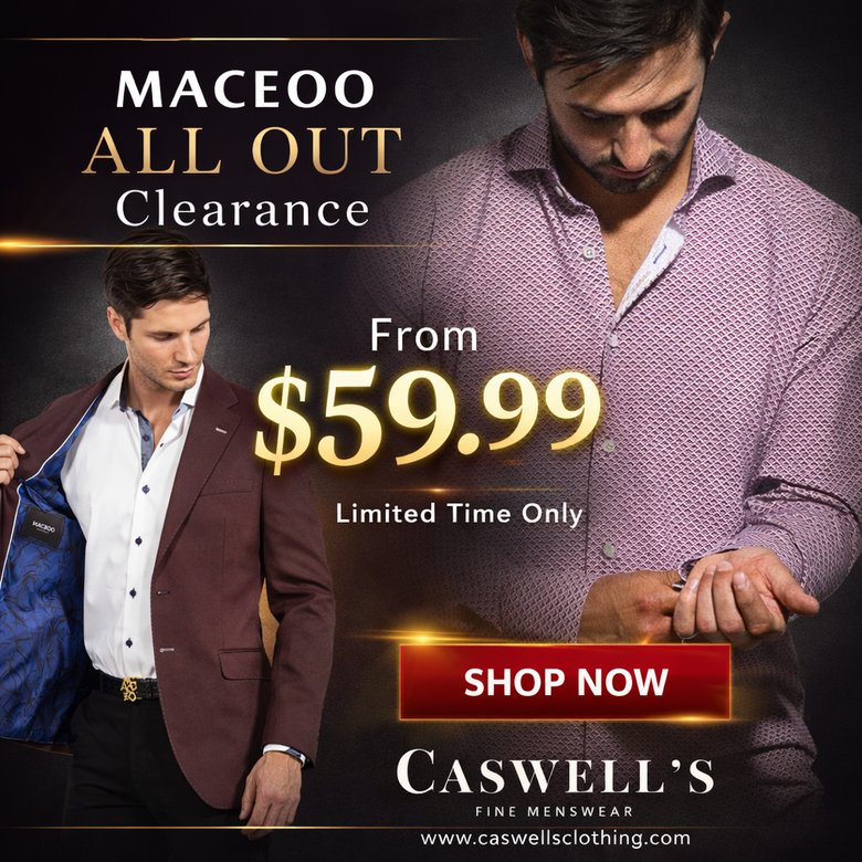 Maceoo clearance sale promotion