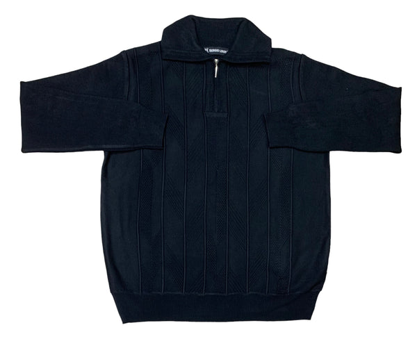 Sergio Louis Sweater, Black - Caswell's Fine Menswear