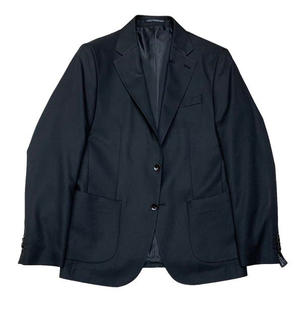Gentlemans Collection Textured Blazer, Black - Caswell's Fine Menswear