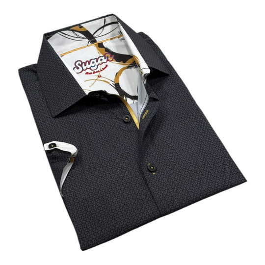 Sugar Short Sleeve Shirt BAGUETTE | Jet