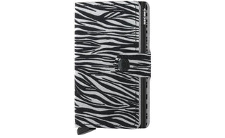 Secrid mini Wallet Zebra | Light Grey