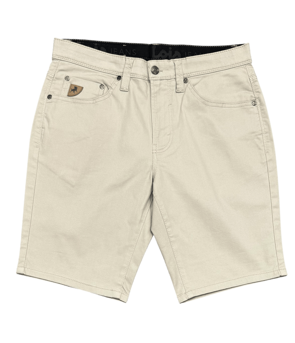 Lois Dennis Bermuda Short | Stone - Caswell's Fine Menswear