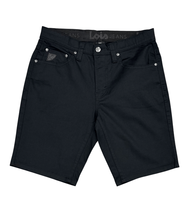 Lois Dennis Bermuda Short | Black - Caswell's Fine Menswear