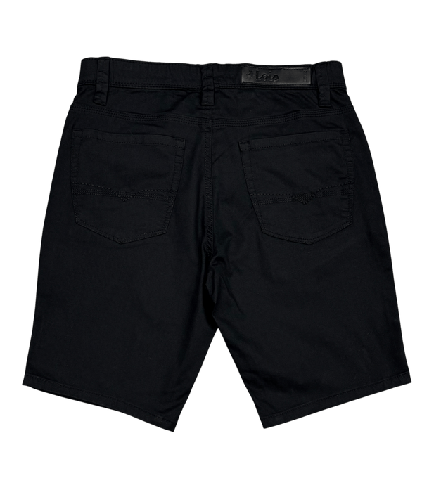 Lois Dennis Bermuda Short | Black - Caswell's Fine Menswear