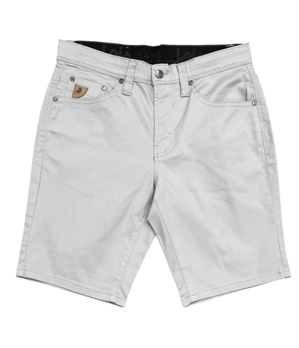Lois Dennis Bermuda Short | Platinum - Caswell's Fine Menswear