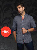 Au Noir Chemise Stretch 360° | WALLACE, Noir