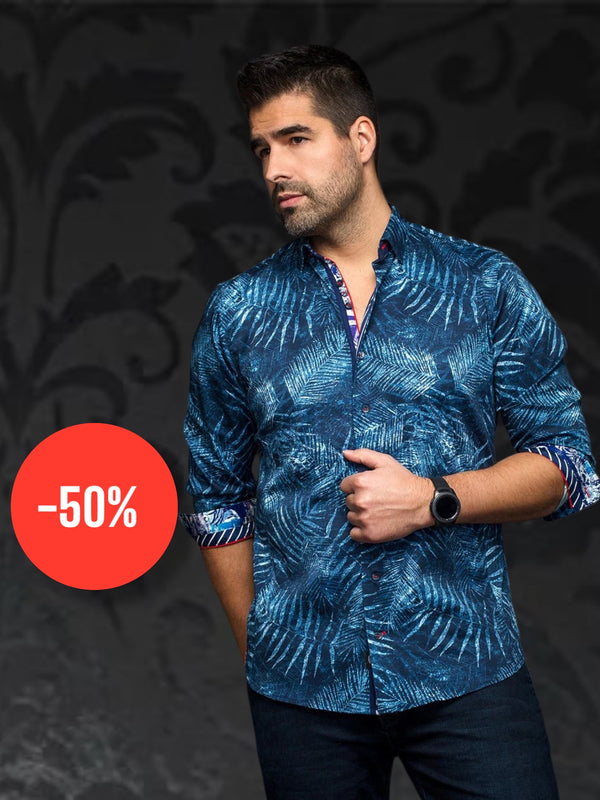 Au Noir Chemise | ARECA, NAVY