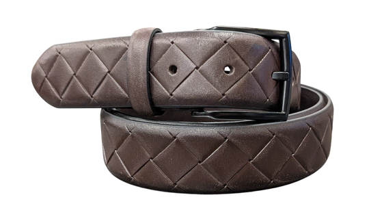 CEINTURE D'ÉTABLI CUSTOMISÉE MARRON