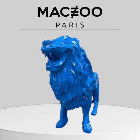 Maceoo Lion | Blue