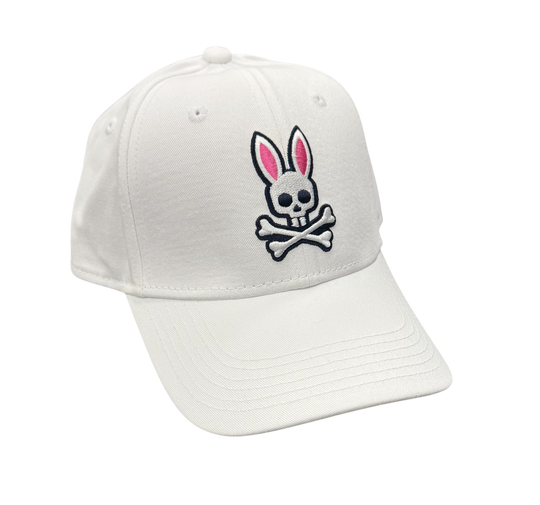 Psycho Bunny Cap Oversized Bunny | White