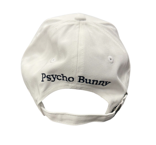 Psycho Bunny Cap Oversized Bunny | White