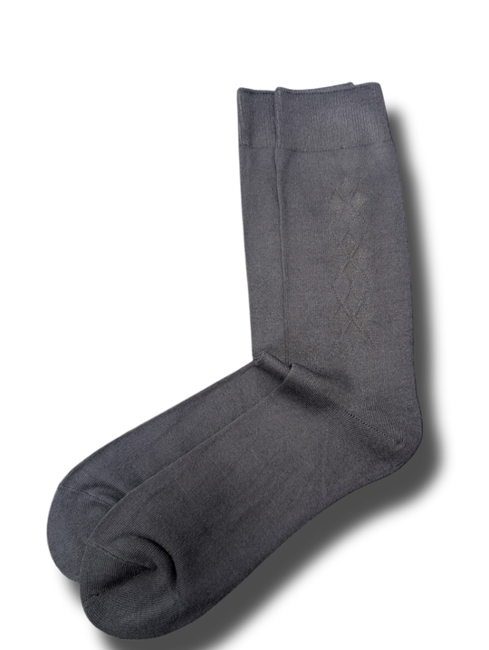 Key Dress Socks Bamboo | Charcoal