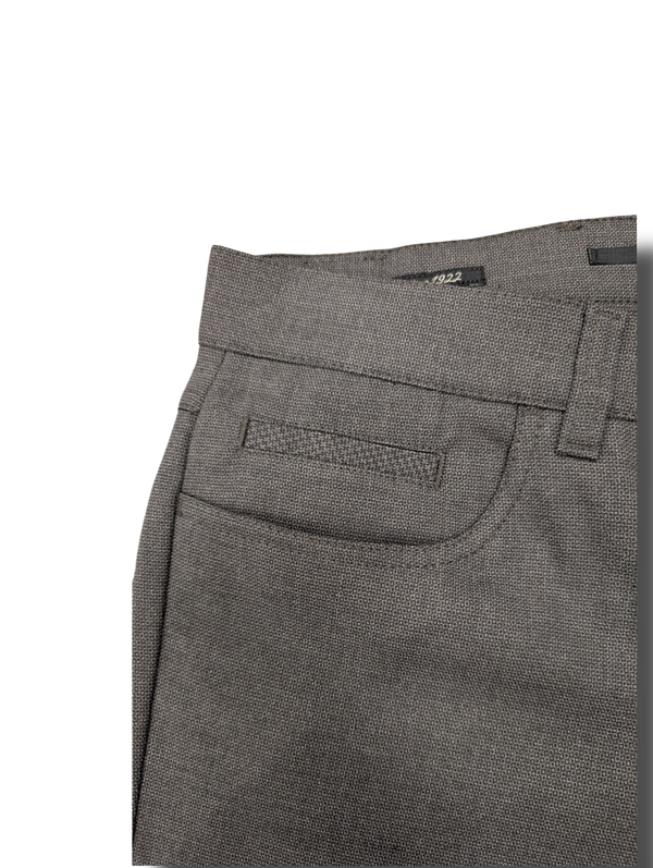 Alberto Regular Fit Pipe Ceramica Pant 1438 | Brown (580)