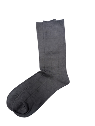 Key Dress Socks Bamboo | Charcoal