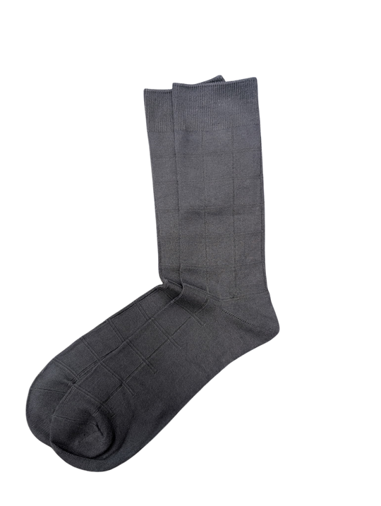 Key Dress Socks Bamboo | Charcoal