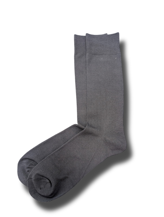 Key Dress Socks Bamboo | Charcoal