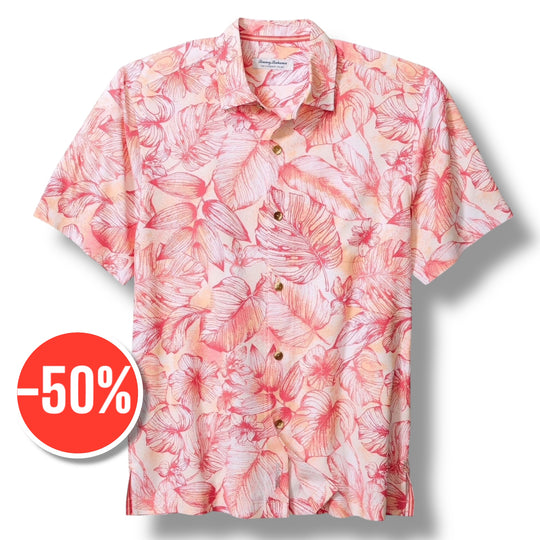 Tommy Bahama Coastal Ease Frond Escape IslandZone® Camp Shirt