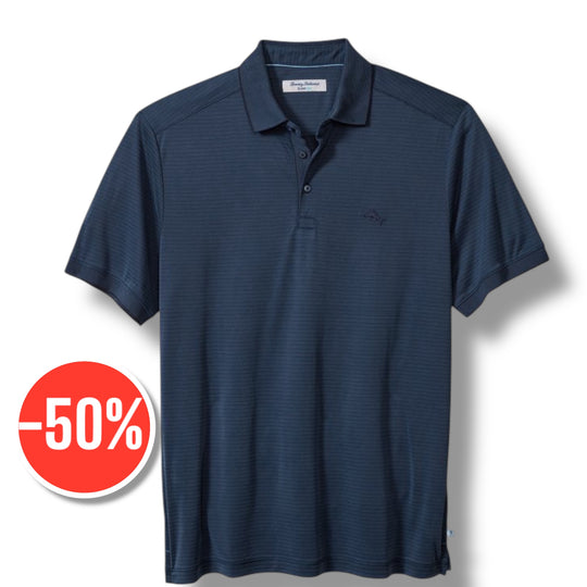 Tommy Bahama  Bay Stripe IslandZone® Polo | Ocean Deep