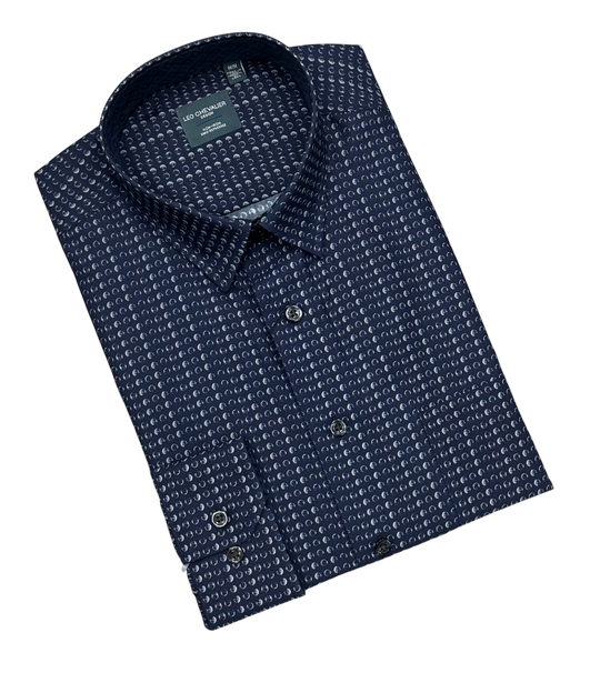 Leo Chevalier Shirt Long Sleeve | Navy