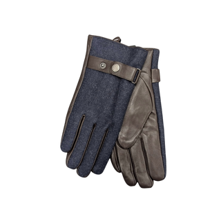 Bugatti Leather Glove | Navy