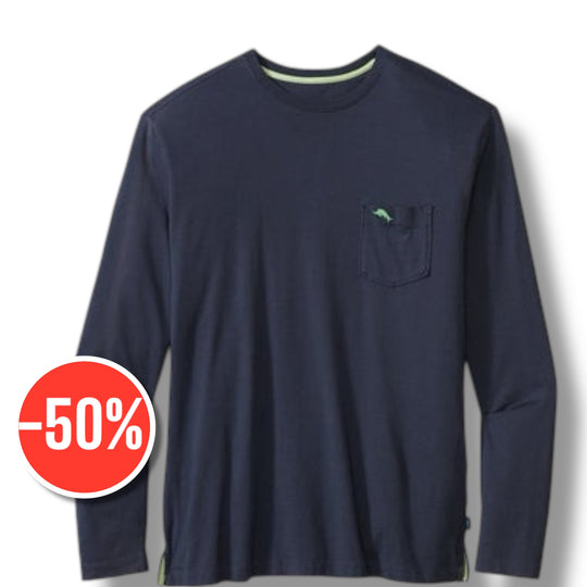 Tommy Bahama Men's New Bali Skyline Long Sleeve T-Shirt | Blue Note