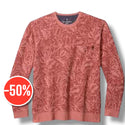 Tommy Bahama Ben & Terry Twilight Palms Crew Sweatshirt | Seashell