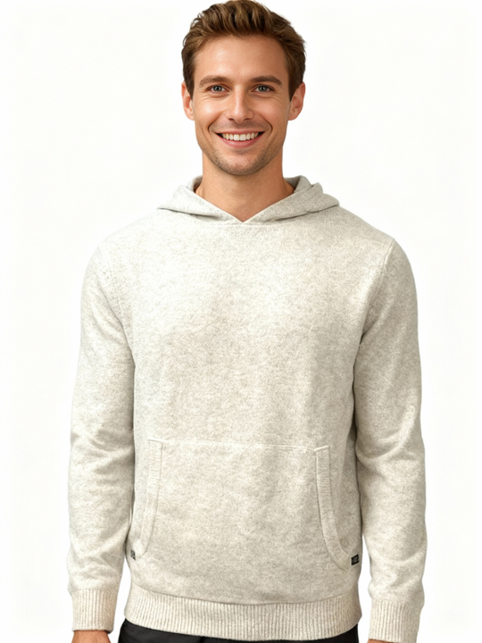 Point Zero Soft Hoodie | Eggshell