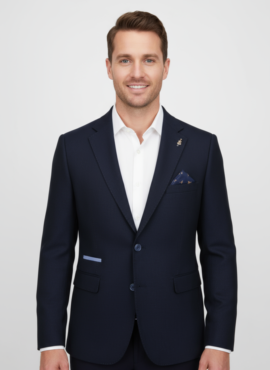Fratelli Uniti Blazer Paolo | Navy