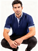 CEO Luxury Polo Shirt | Blue