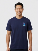 Psycho Bunny Dax Relaxed Fit Tee | Evening Blue