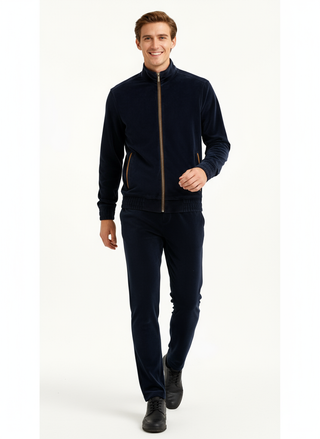 Bagatti Sweater Full Zip | Navy