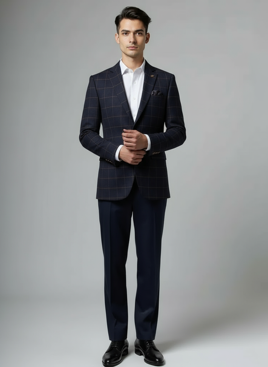 Fratelli Uniti Blazer Dario | Marine