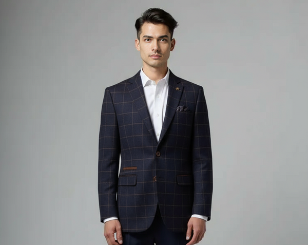 Fratelli Uniti Blazer Dario | Navy
