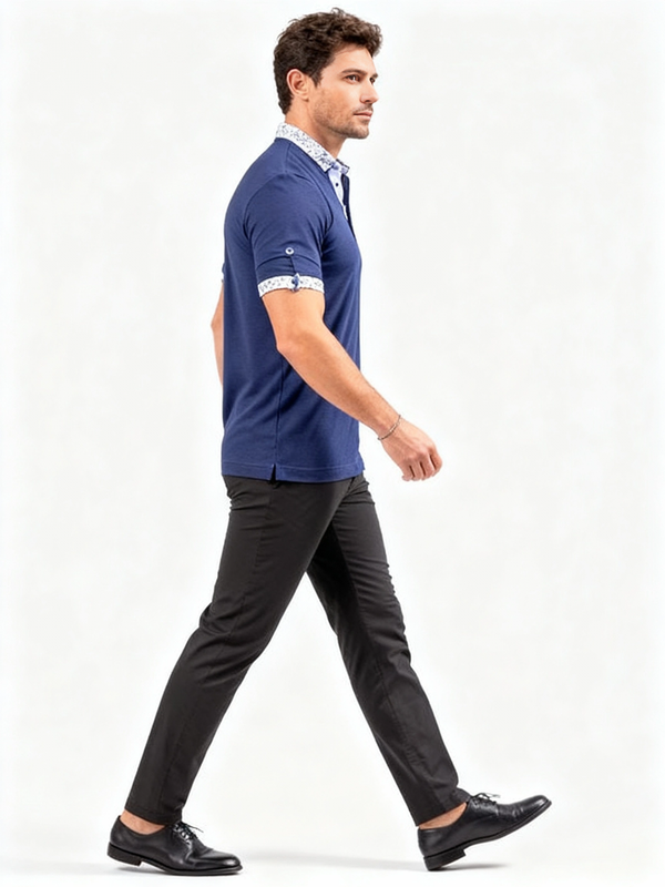 CEO Luxury Polo Shirt | Blue