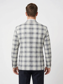 Maceoo Unconstructed Blazer | Grey Blue