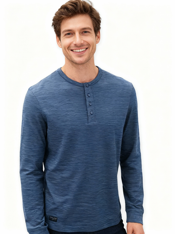 Point Zero RILEY 2-Tone Slub Jersey | Nebula