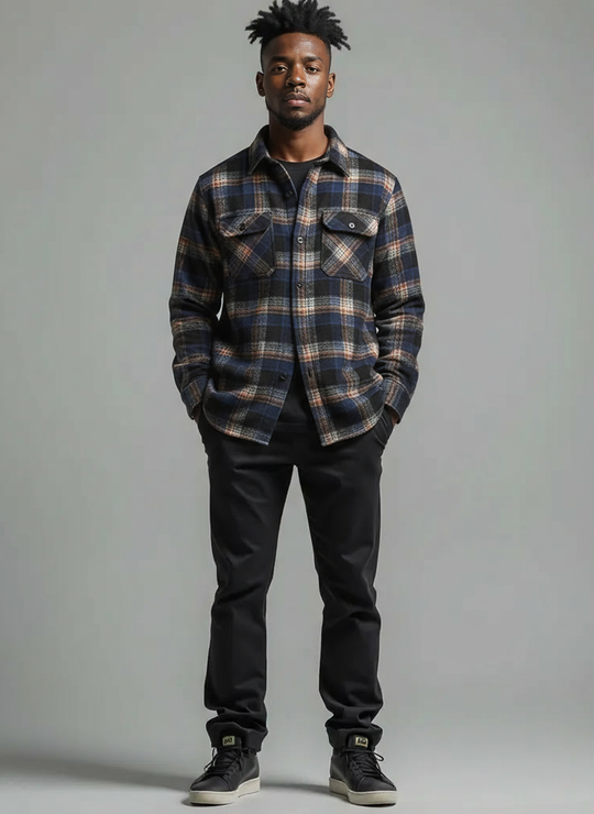 Point Zero Over Shirt | Navy