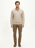 Point Zero Chenille 1/4 Zip Sweater | Stone
