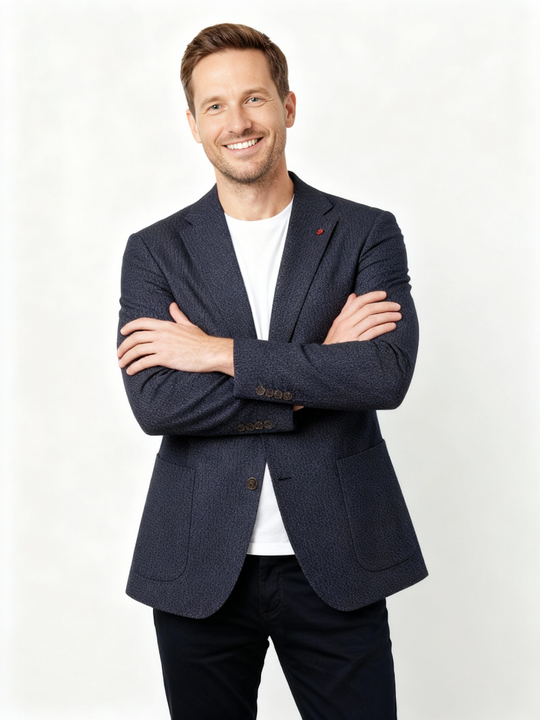 Atelier Elite Sport Jacket | Navy