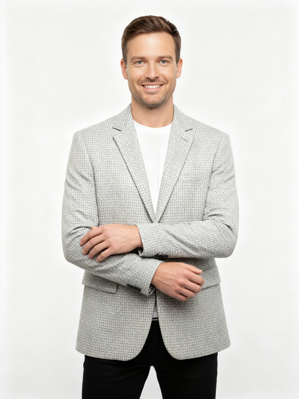 Aristo Sport Jacket Slim Fit |Grey/Cream