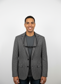 Aristo Sport Jacket Slim Fit |Black/Grey