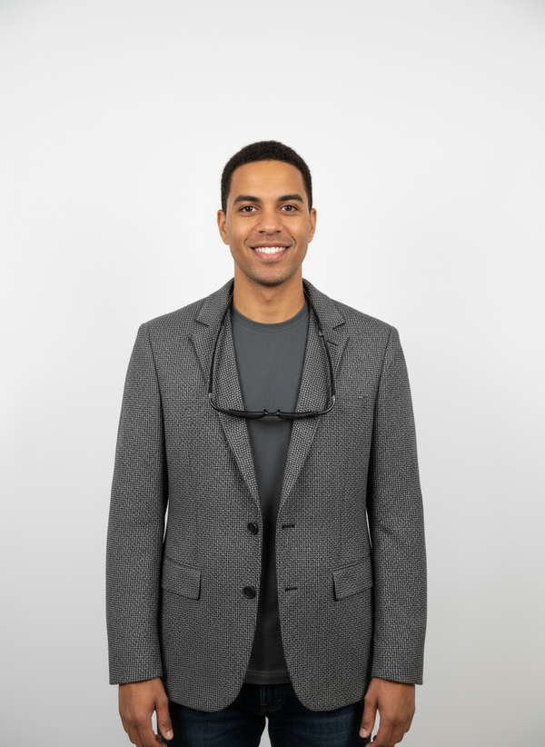Aristo Sport Jacket Slim Fit |Black/Grey