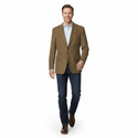Tommy Bahama Corduroy Blazer with Elbow Patch | Taupe