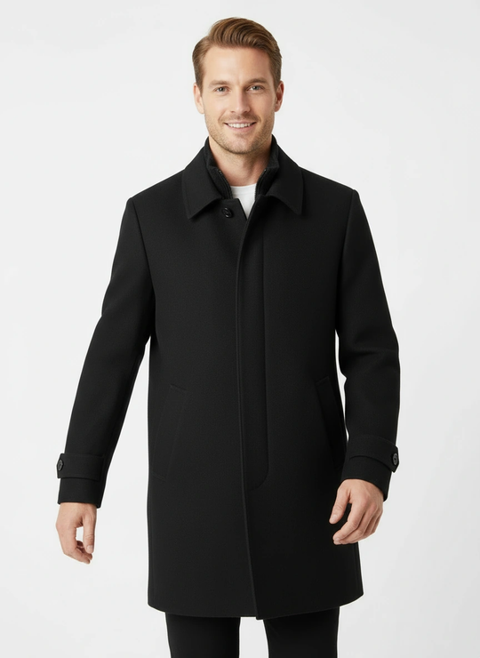 Tommy Hilfiger Over Coat | Black